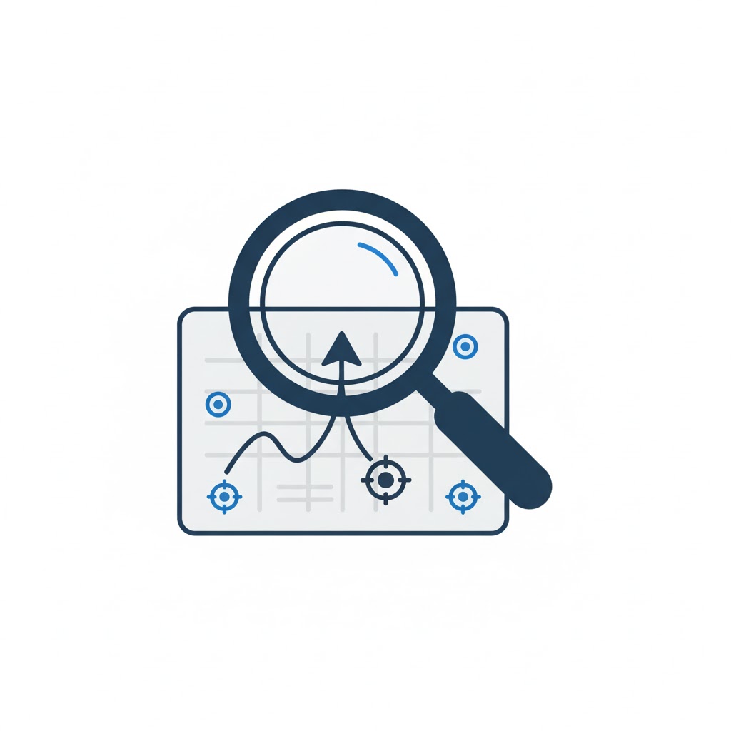 Professional SEO Services That Skyrocket Your Online Visibility 4 Icon showing SEO strategy plan and target board.